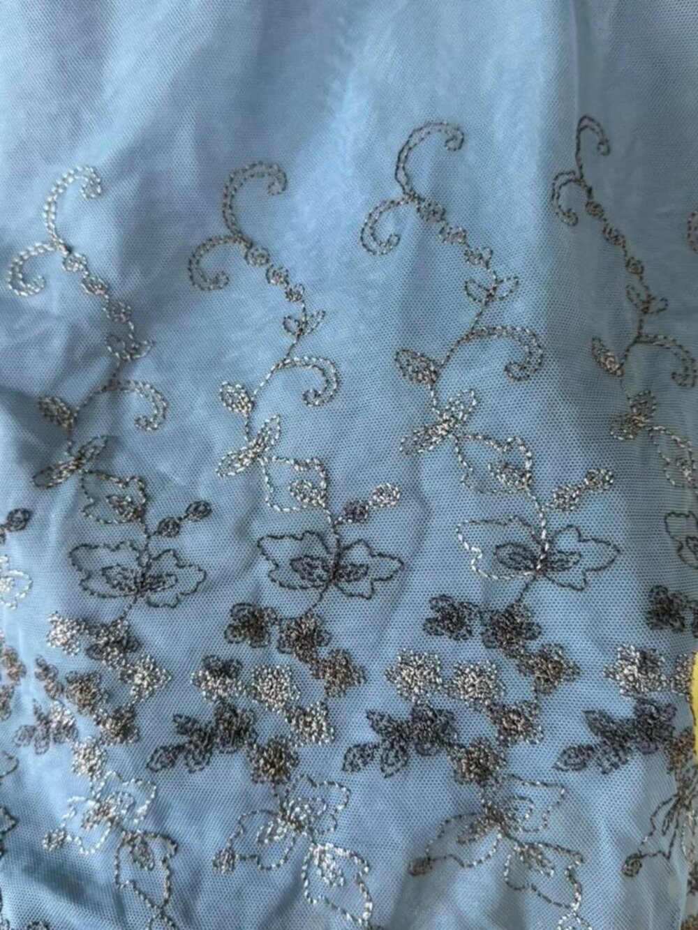 INC International Concepts Y2K Embroidered Coquette 2000s Top - Picture 3 of 5